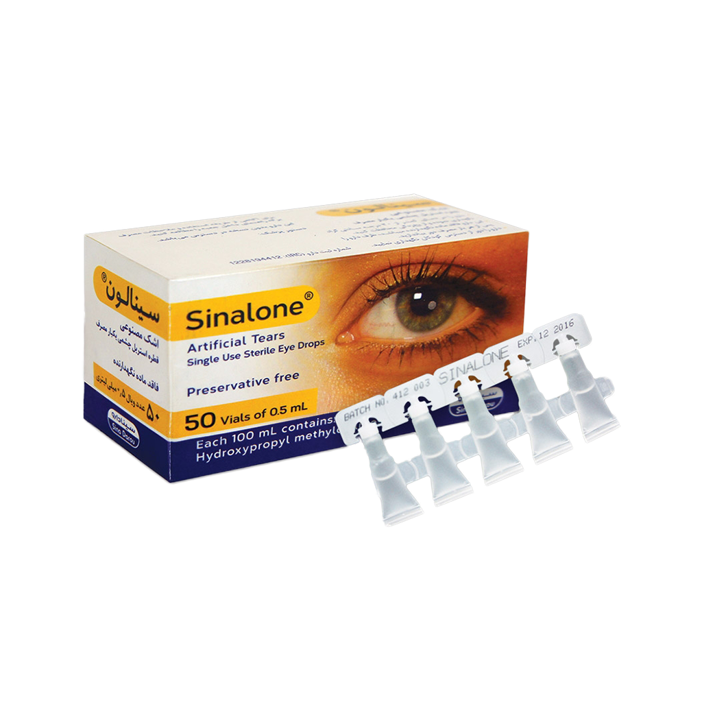 0031111_0.png قطره چشمی اشک مصنوعی سینالون سینا دارو 0.03 درصد 50 ویال - Image 1